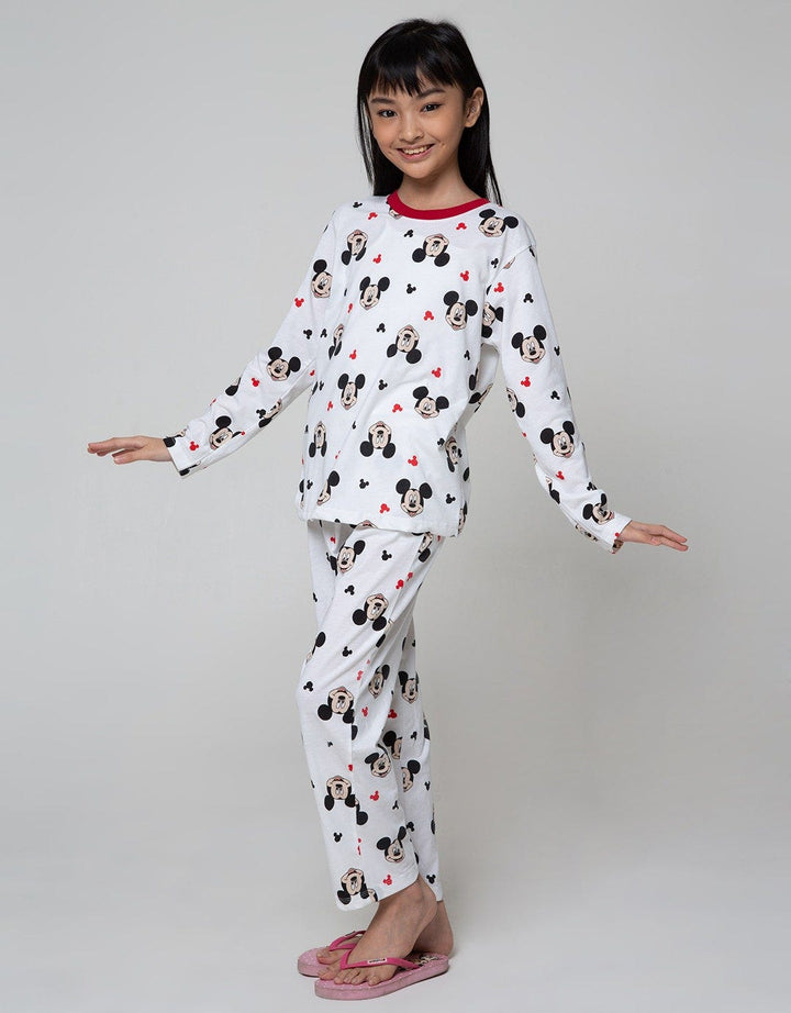 Disney Mickey Full Print Top - Bottom Set