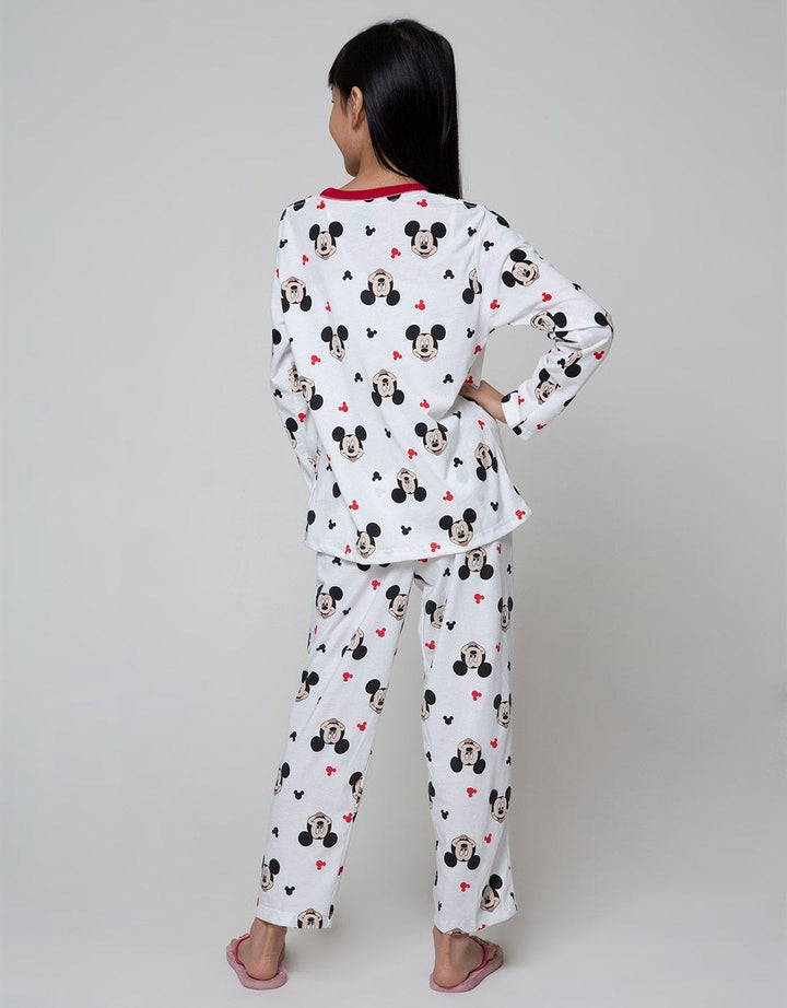 Disney Mickey Full Print Top - Bottom Set