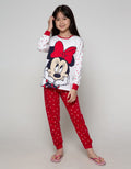 Disney  Minnie Love Top Bottom Set Piyama