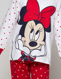 Disney  Minnie Love Top Bottom Set Piyama
