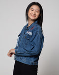Nevada Denim Jacket Crop Jacket Splash