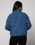 Nevada Denim Jacket Crop Jacket Splash
