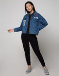 Nevada Denim Jacket Crop Jacket Splash
