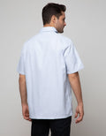 Cole Short Sleeve Shirt Checks Regular Point Collar