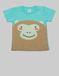 Pipiniko Short Sleeve T-Shirt Monkey