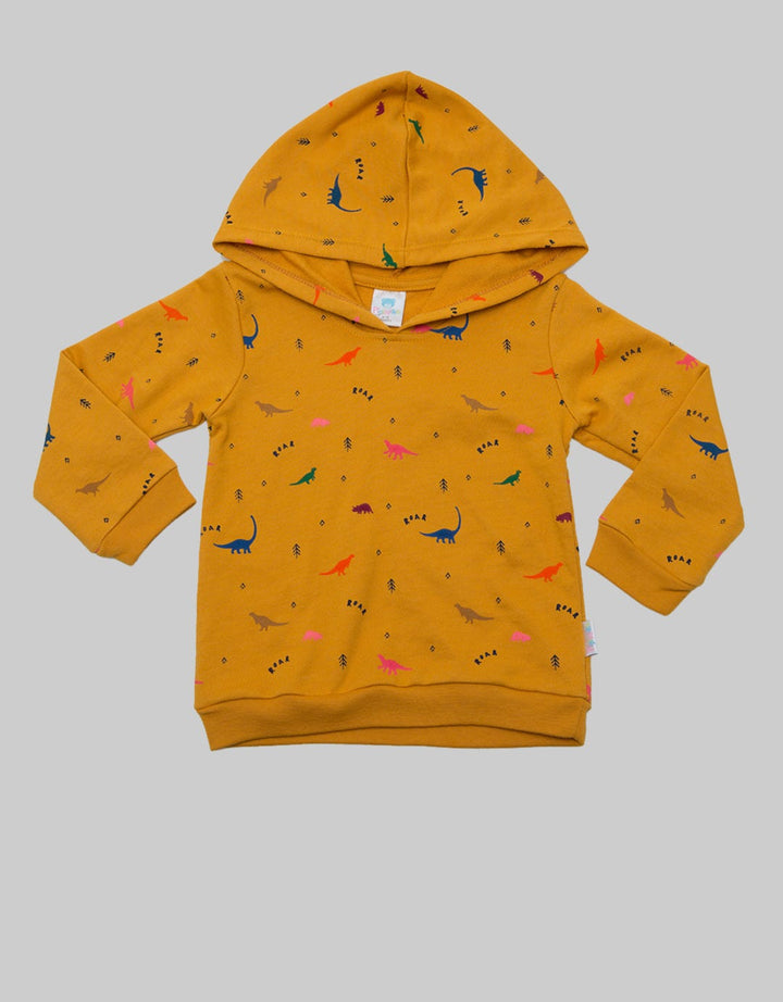 Pipiniko Dino Fullprint Hoodie Sweater