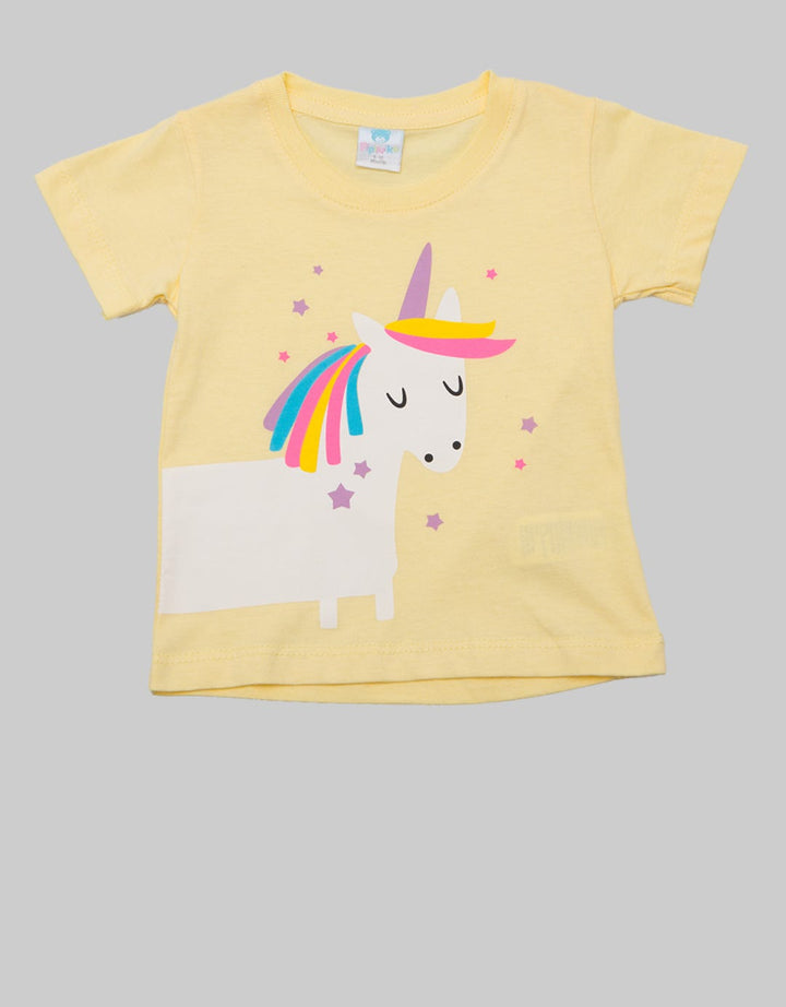 Pipiniko Short Sleeve T-Shirt Pack 2 Pc Unicorn