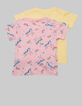 Pipiniko Short Sleeve T-Shirt Pack 2 Pc Unicorn
