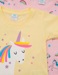 Pipiniko Short Sleeve T-Shirt Pack 2 Pc Unicorn
