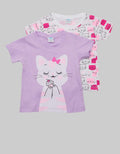 Pipiniko Short Sleeve T-Shirt Pack 2 Pc Cat