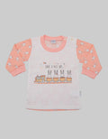 Pipiniko Long Sleeve T-Shirt Oblong Sablon Print Rabbit