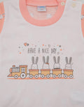 Pipiniko Long Sleeve T-Shirt Oblong Sablon Print Rabbit