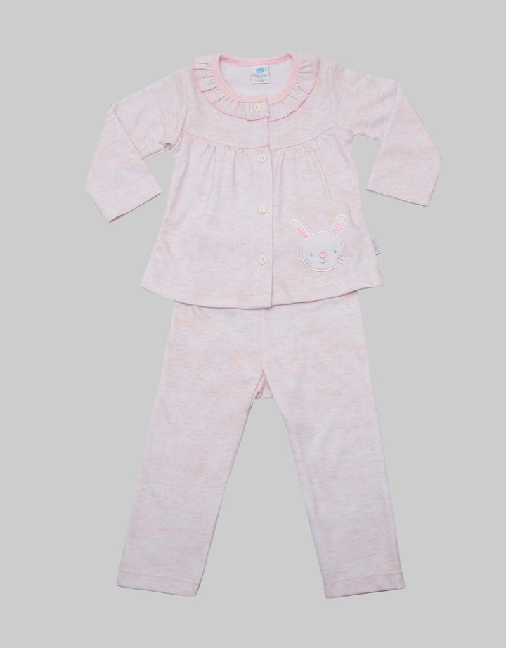 Pipiniko Top - Bottom Set Print Bunny