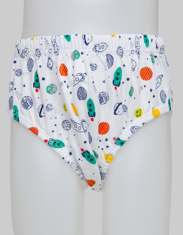 Kidz Too Brief Fullprint Outer Space