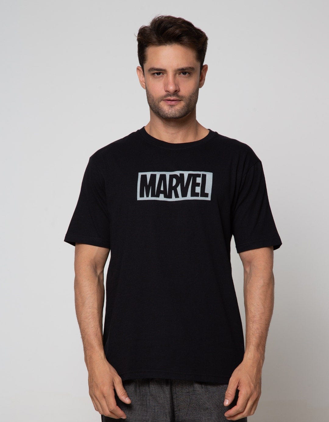 Marvel Short Sleeve T-Shirt Comic Tee Wording