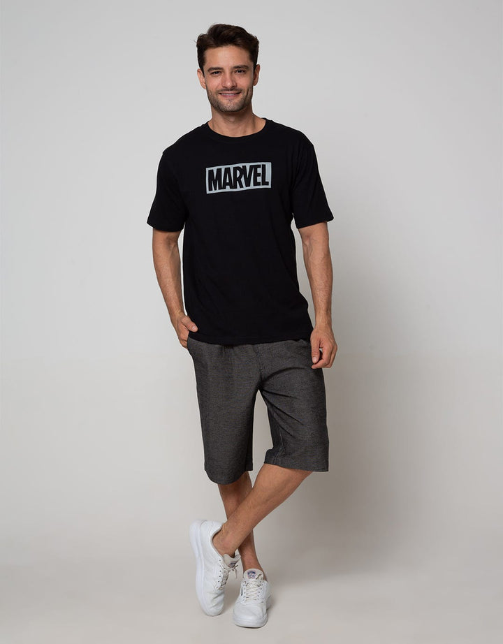 Marvel Short Sleeve T-Shirt Comic Tee Wording