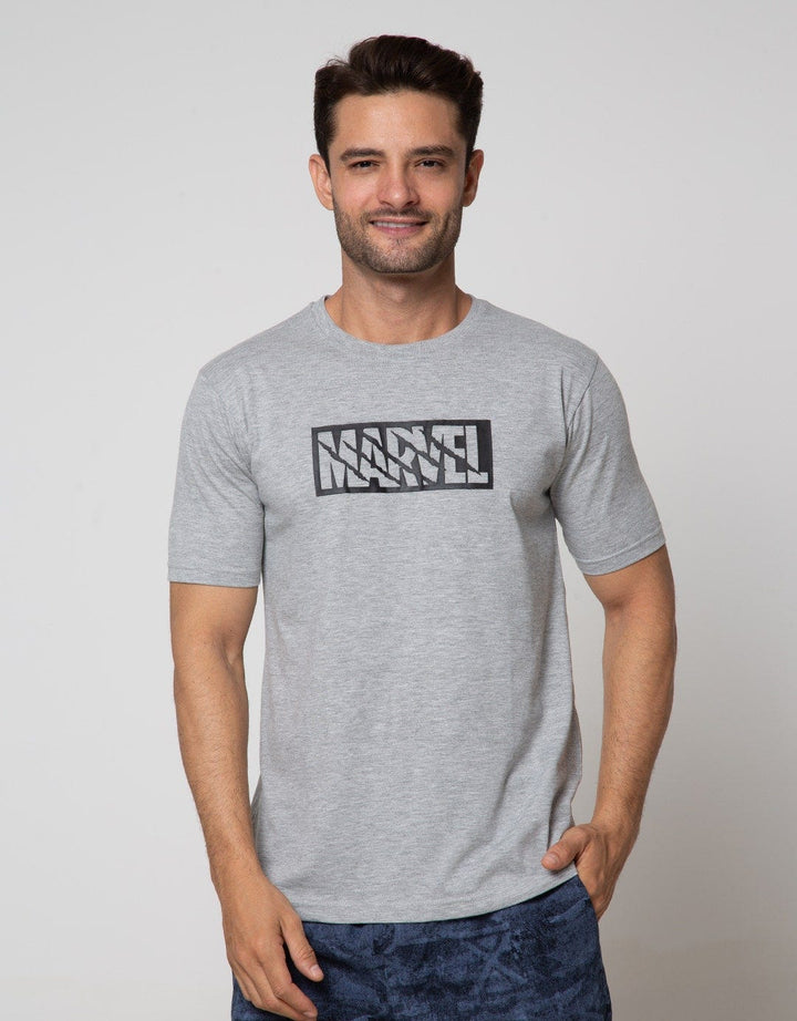 Marvel Comic Short Sleeve Tee Wording