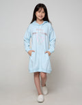 Nevada Long Sleeve Midi Dress Hoodie Print New York City