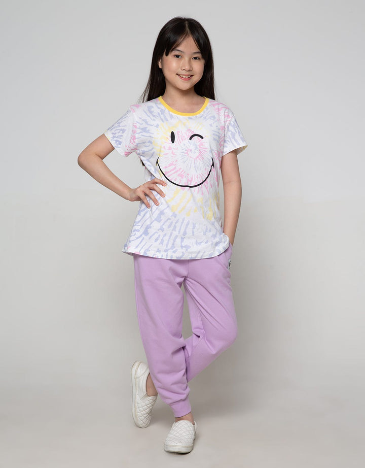 Nevada Jogger Knit Prt Tab Love Pockets