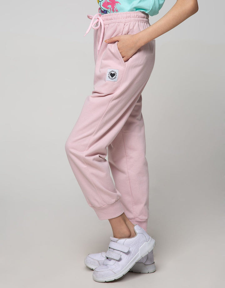 Nevada Jogger Knit Prt Tab Love Pockets