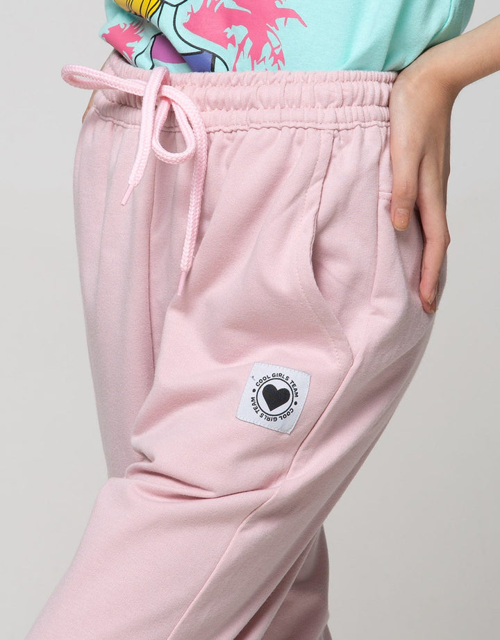 Nevada Jogger Knit Prt Tab Love Pockets