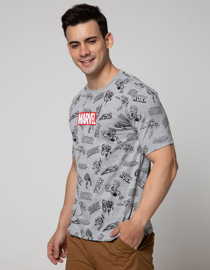 Marvel Characters Full T-Shirt  Short Sleeve