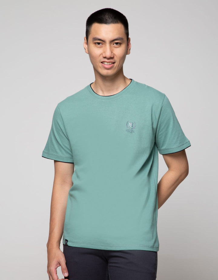 T Zone Short Sleeve T-Shirt Basic Round Neck Layer