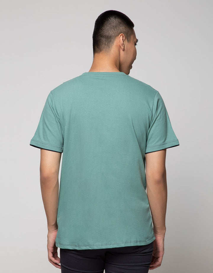 T Zone Short Sleeve T-Shirt Basic Round Neck Layer