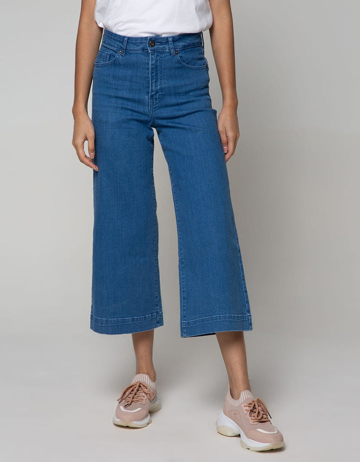 Nevada Denim Long Pants Kulot