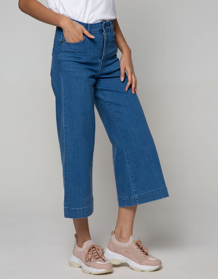 Nevada Denim Long Pants Kulot
