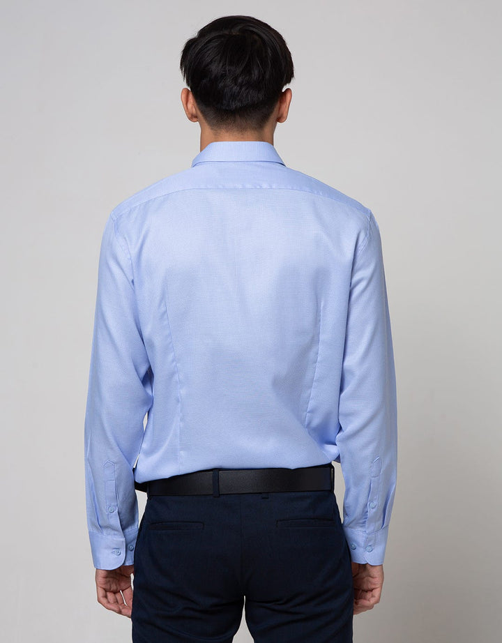 Cole Long Sleeve Shirt Texture Long Sleeve Slim Simply