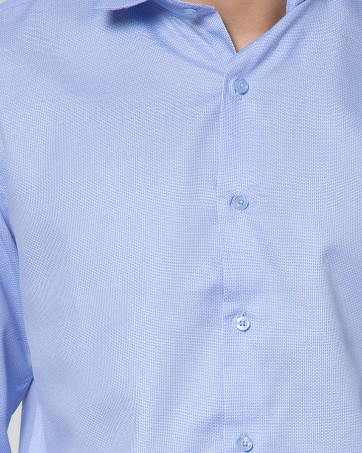 Cole Long Sleeve Shirt Texture Long Sleeve Slim Simply