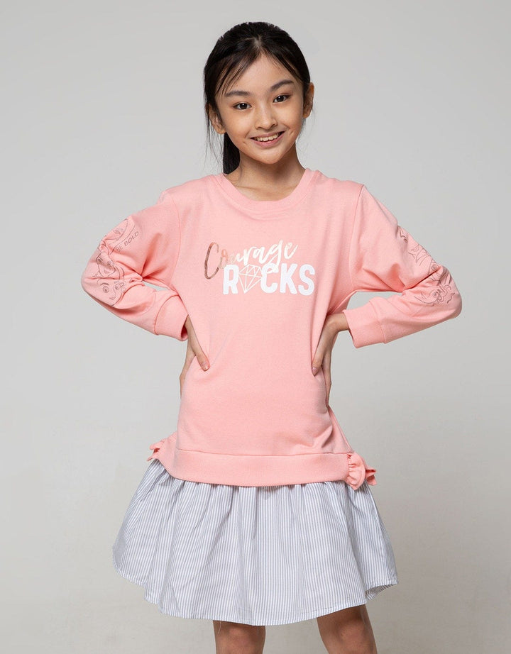 Disney Princess Long Sleeve Midi Dress