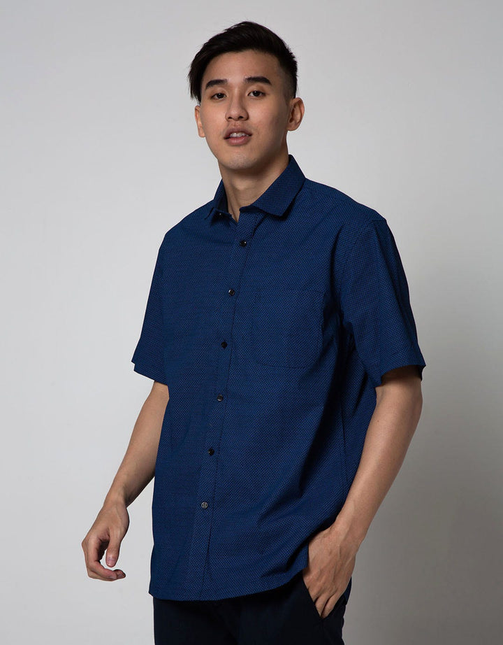 Cole Short Sleeve Shirt Print  Short Sleeve Regular