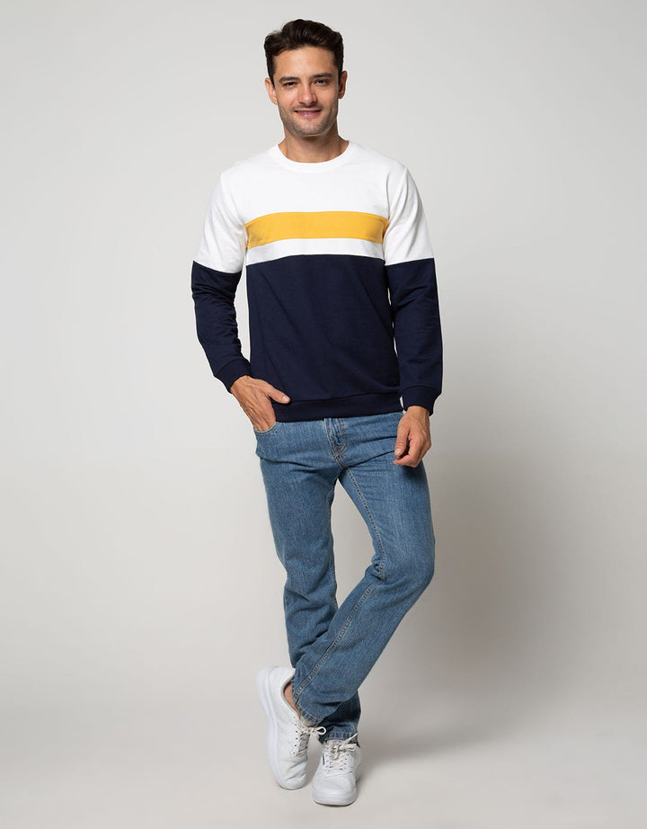 Details Sweatshirt Jumper Round Neck