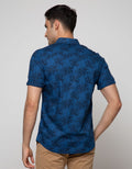 Details Short Sleeve Shirt Rayon Print