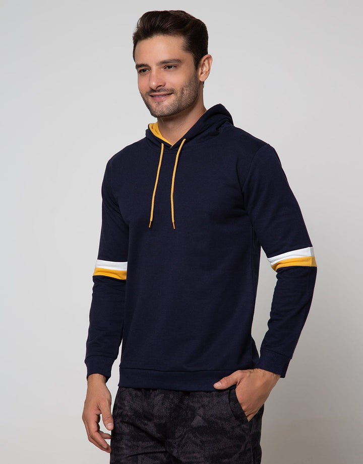 Details Sweatshirt Hoodie Stripe On Hand