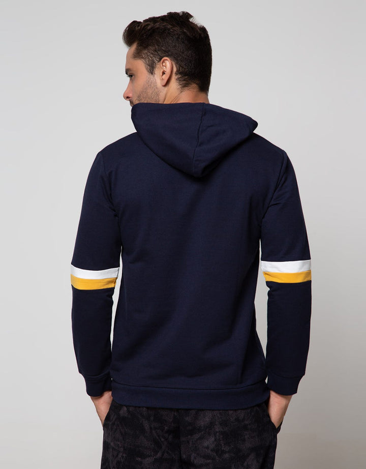 Details Sweatshirt Hoodie Stripe On Hand