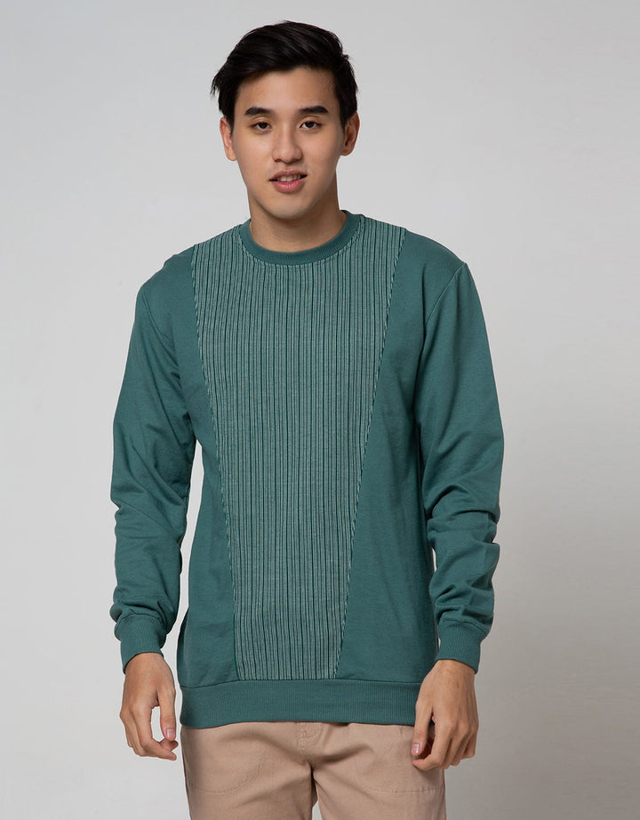 Details Sweatshirt Jumper Combine With Texture