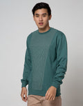 Details Sweatshirt Jumper Combine With Texture