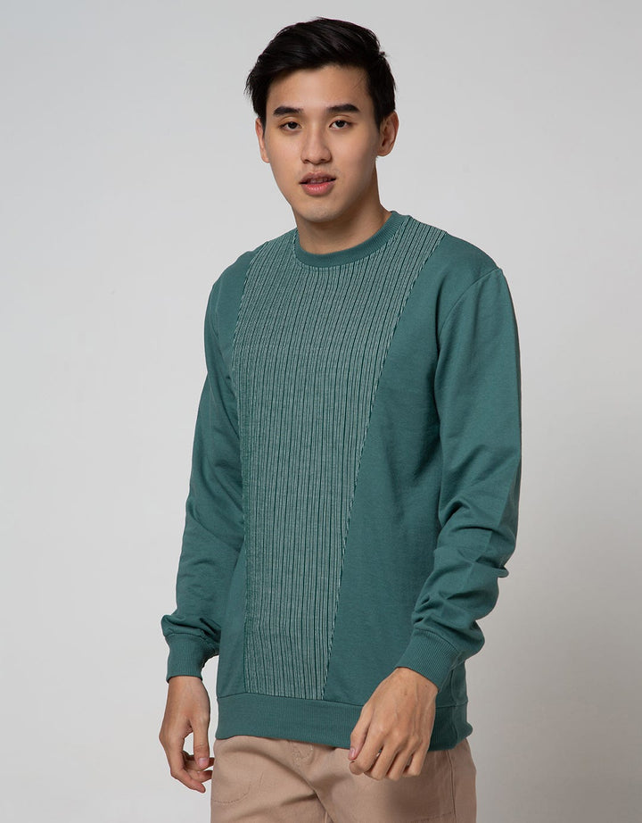 Details Sweatshirt Jumper Combine With Texture