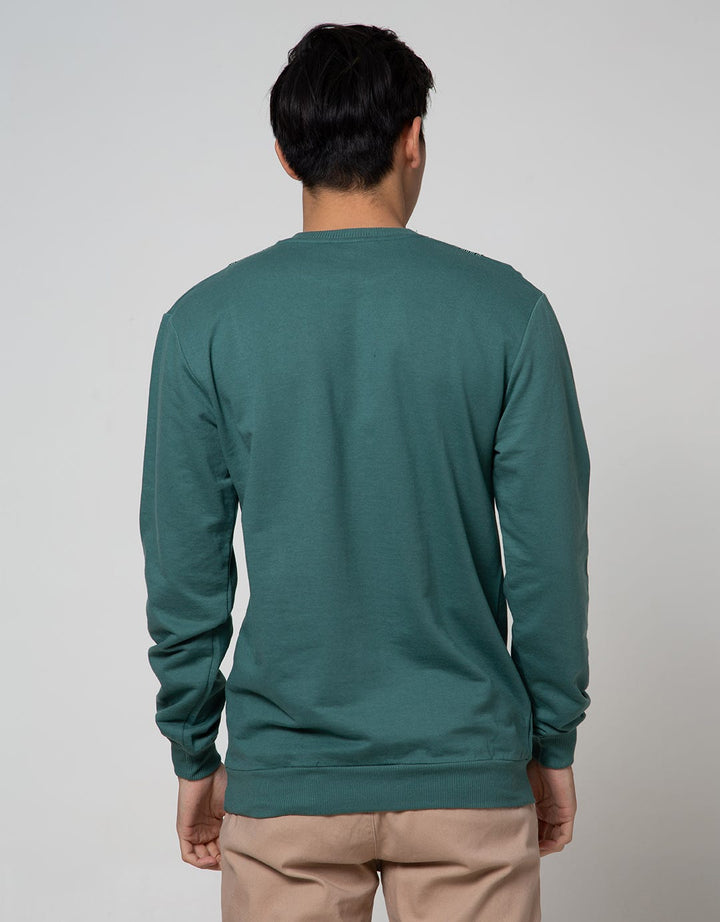 Details Sweatshirt Jumper Combine With Texture