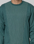 Details Sweatshirt Jumper Combine With Texture