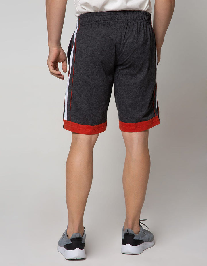 Cole Short Pants Knit Misty With Kontras Kombinasi
