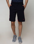 Cole Short Pants Knit Solid With Kontras Kombinasi