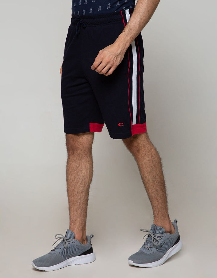 Cole Short Pants Knit Solid With Kontras Kombinasi