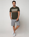 Cole Short Pants Knit Terry Kombinasi Print Cole