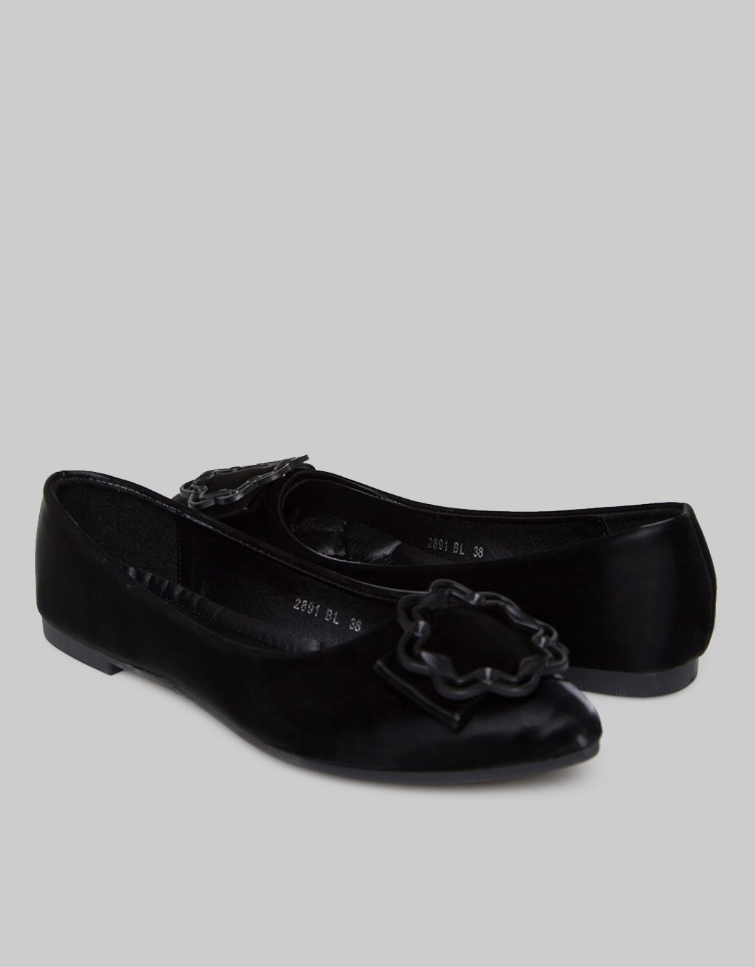 Laviola Wave Pointed Flat Shoes