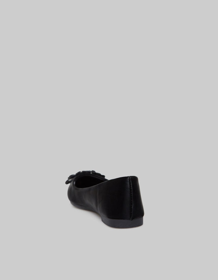 Laviola Wave Pointed Flat Shoes