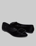 Laviola Square Belt Flat Shoes
